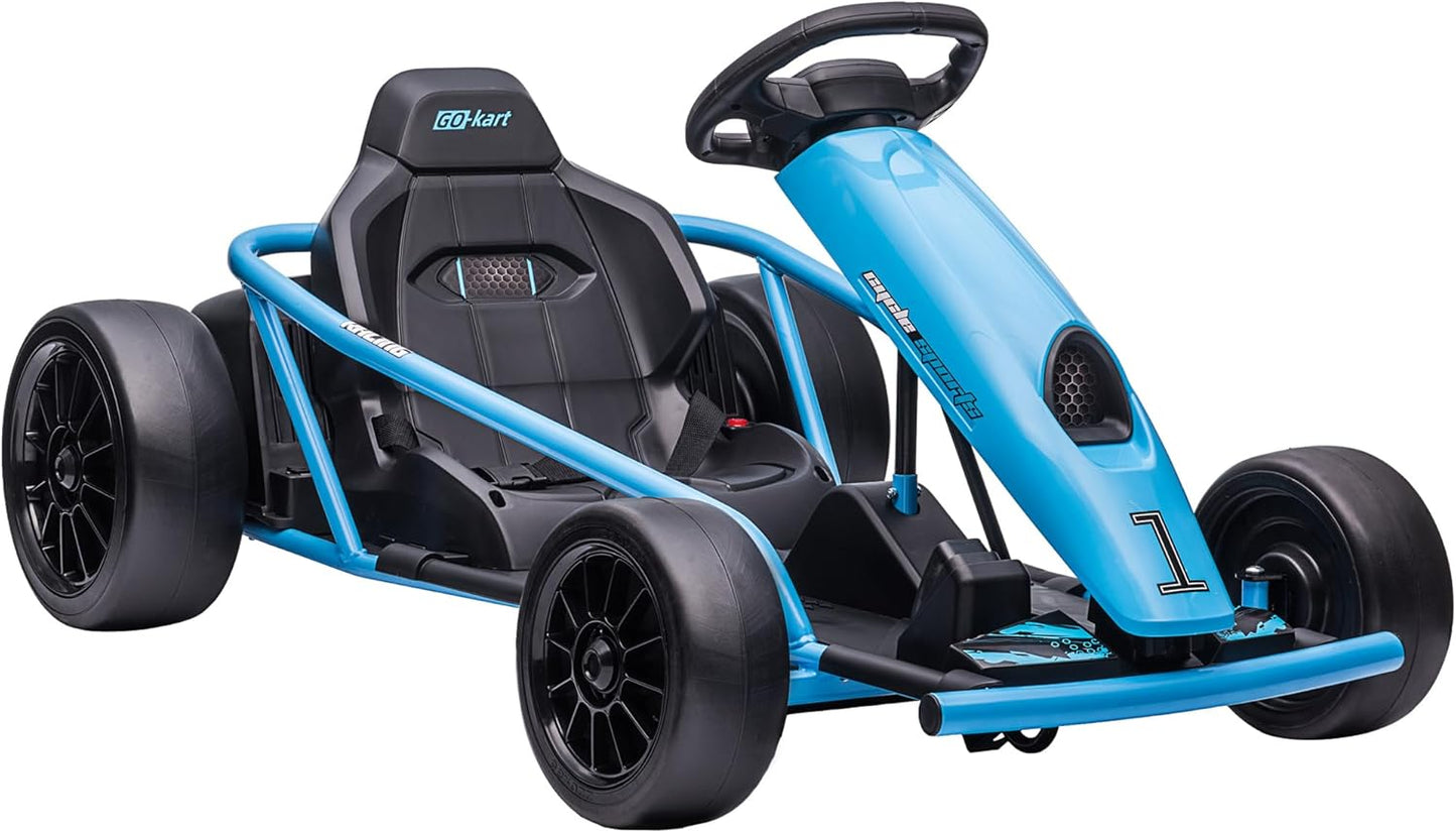 Go Kart Elettrico per Bambini 8-12 Anni