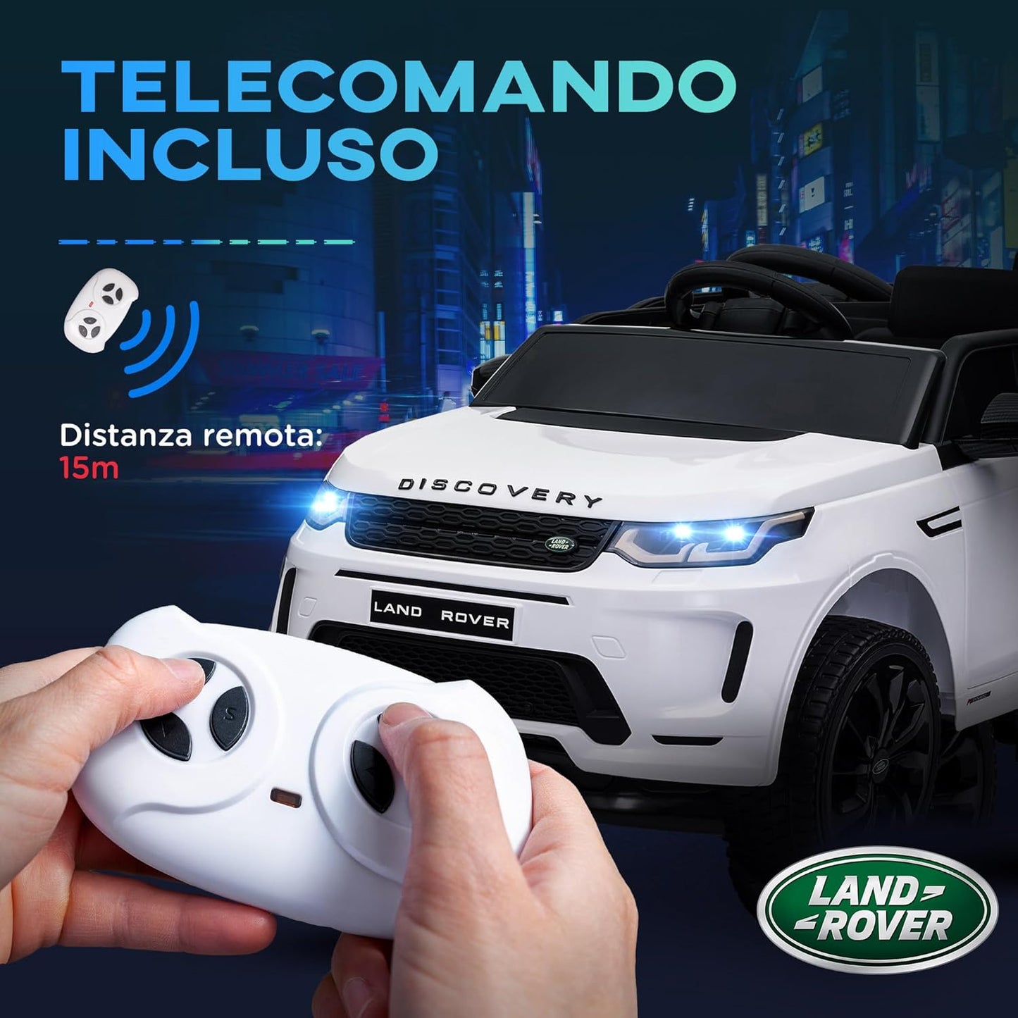 Rover Discovery, 3-5km/h Auto Elettrica