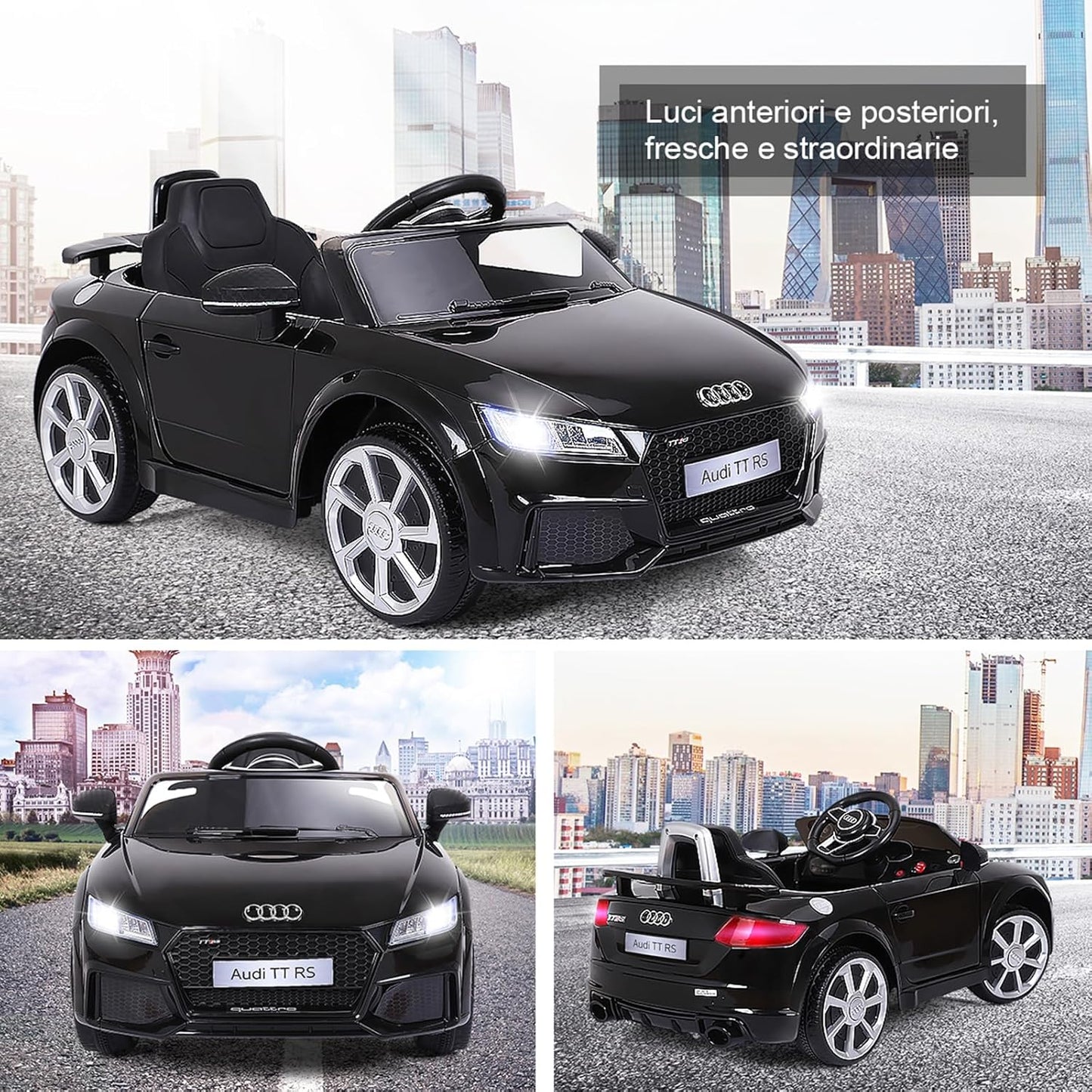 Audi 12V Auto Elettrica per Bambini